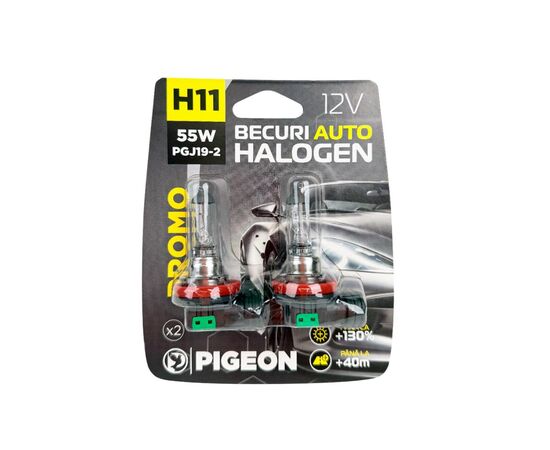 Лампочки для фар H11 12V 55W PGJ19 2 шт. PIGEON