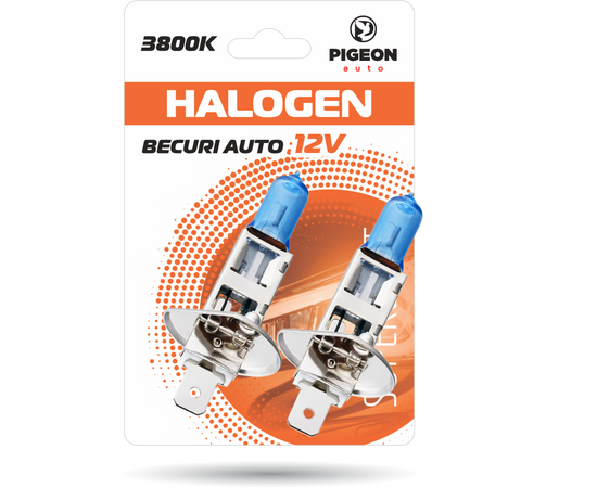 Лампочки для фар синие H1 12V 55W 2 шт. PIGEON