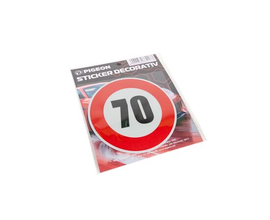 Наклейка декоративная "60/70/90"